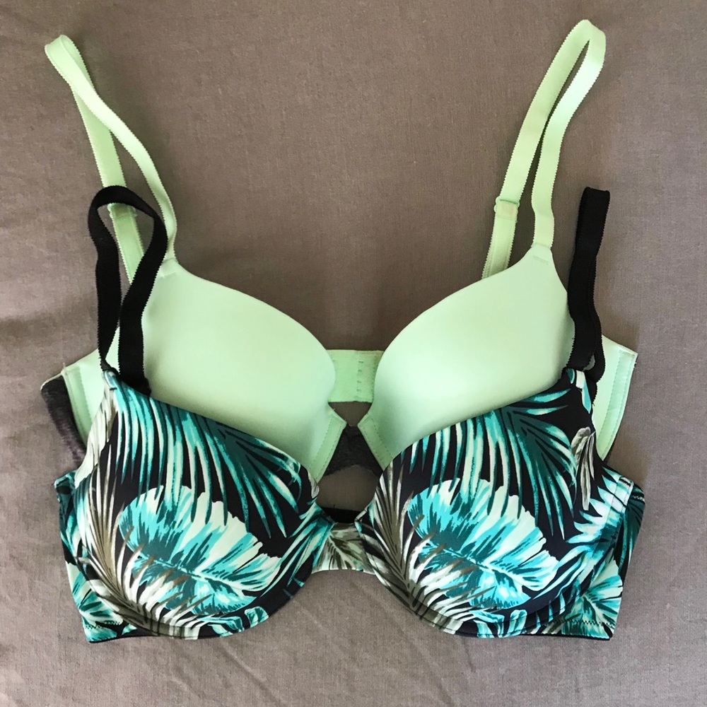 PINK wear everywhere lightly lined bras